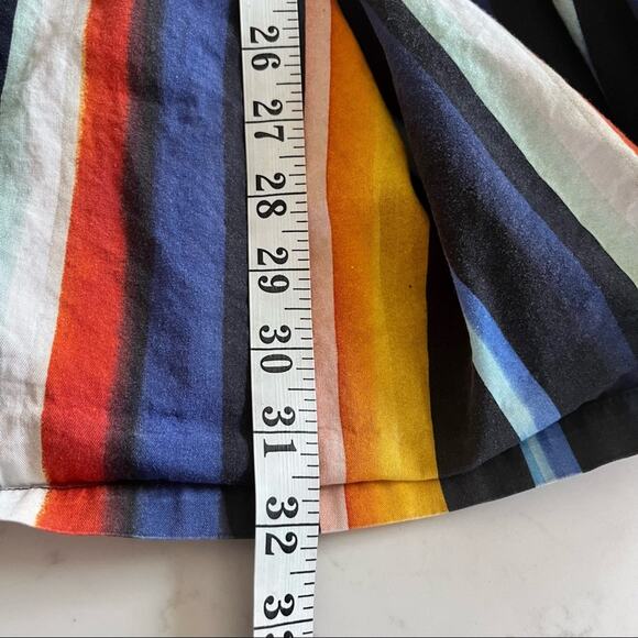 Motoreta girls  black multi striped flapper dress size 12/13 - Picture 9 of 10